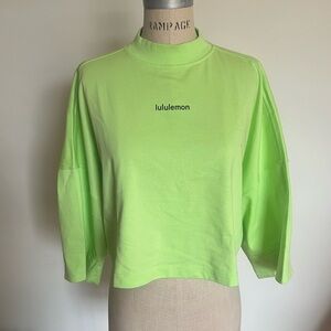 New lululemon athletica Lime Green Women's Top sz small